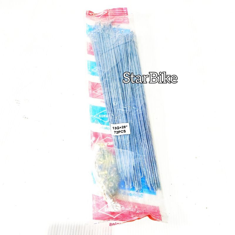 1/2 Gross Spoke Ruji Jari-Jari Sepeda 28×1 1/2 Onthel Kuno Kebo 13G×28 Unicycle