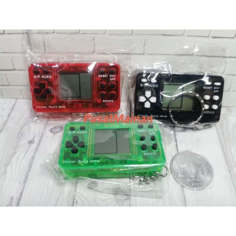 mainan tetris jadul mini ganci tettris block game puzzle gantungan kunci ps xbox