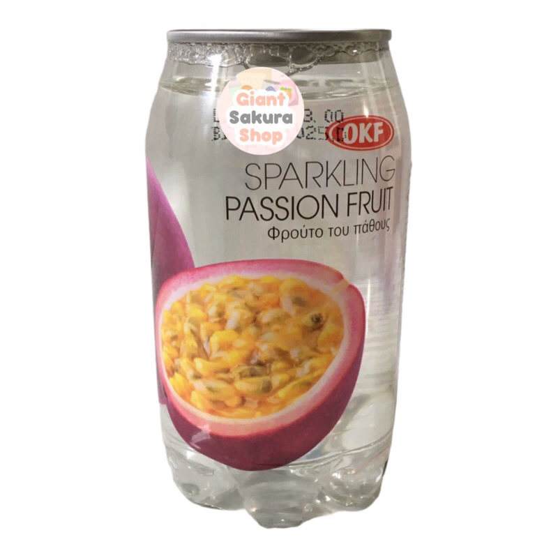 

OKF Sparkling Passion Fruit Can / soft drink / minuman korea