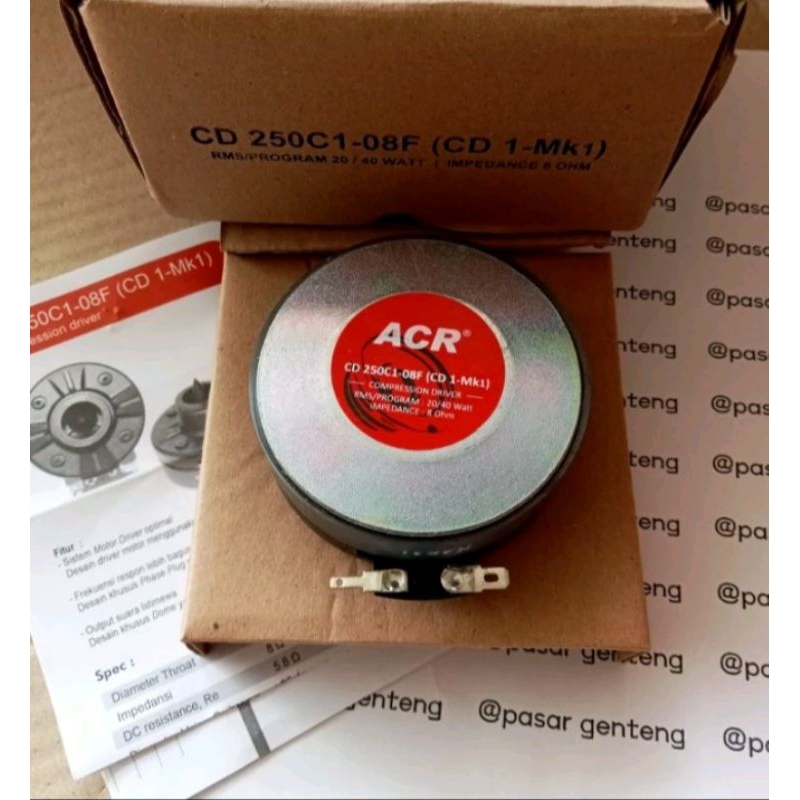 Tweter acr magnet cd 250c mk1