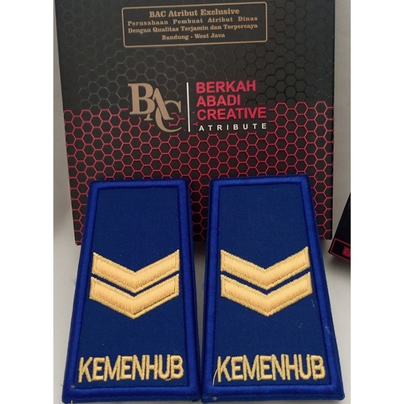 Pangkat Pdh Kemenhub 2B Full Bordir Exclusive