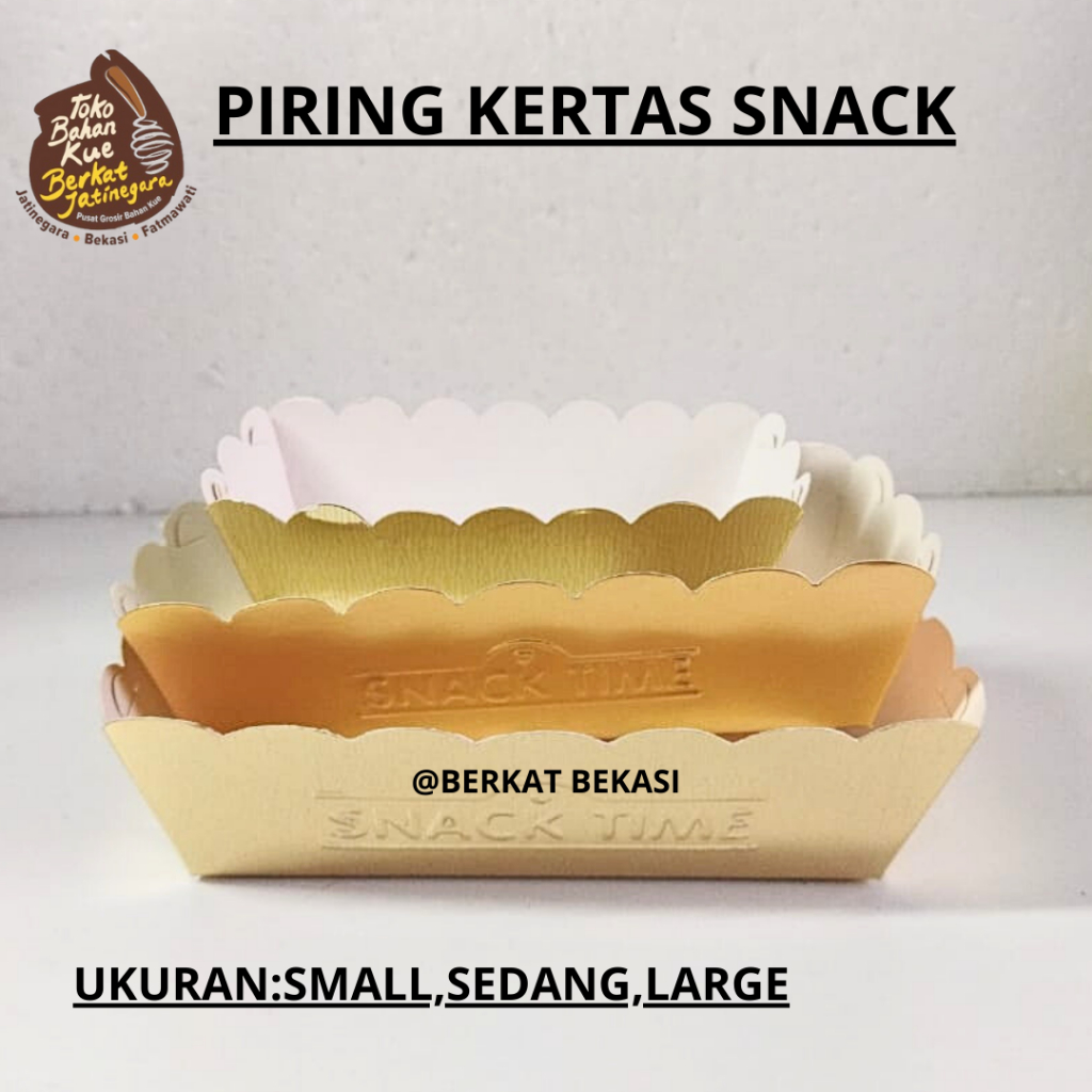 PIRING KERTAS SNACK TIME 10 PCS / KERTAS PESTA / KERTAS SNACK / PIRING
