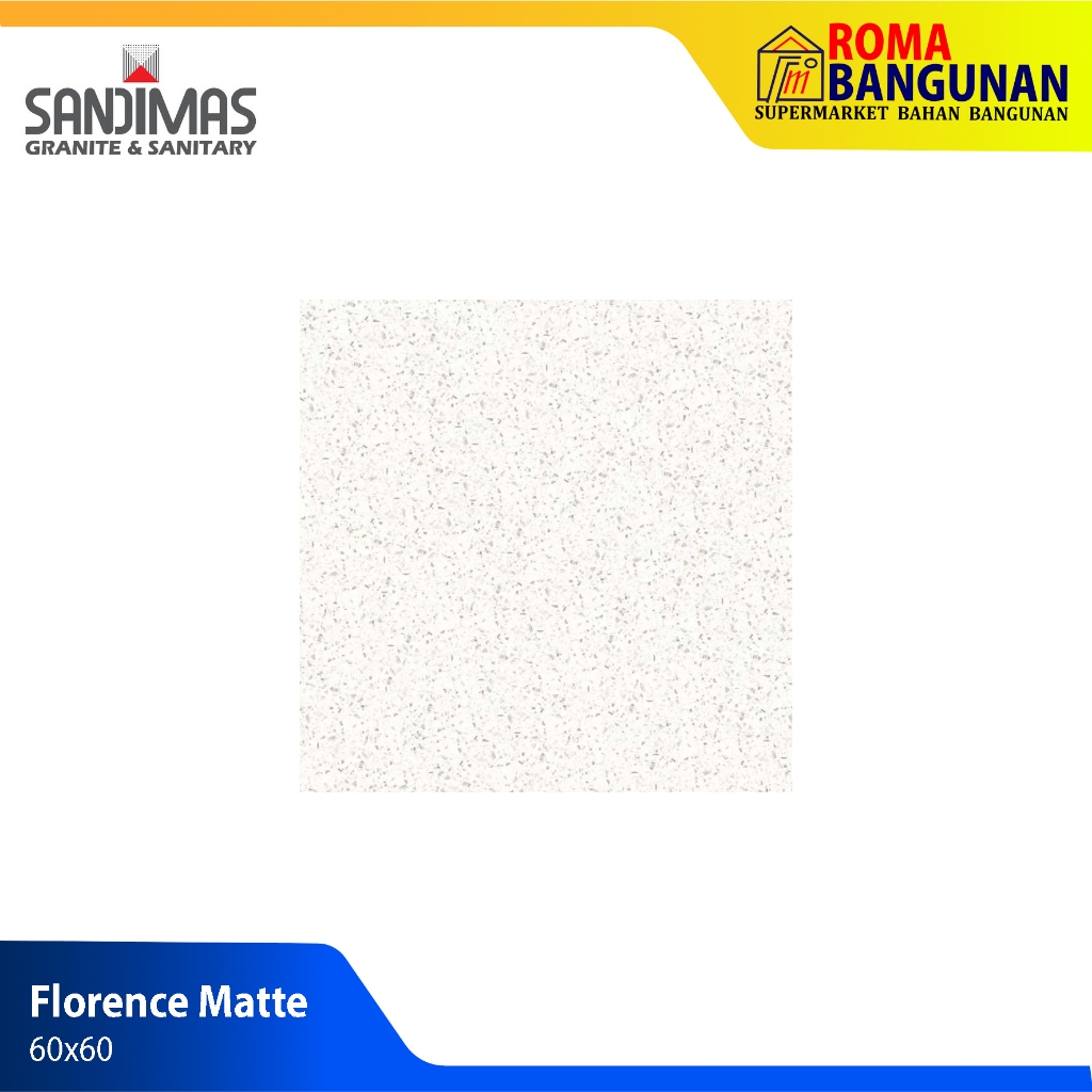 Sandimas Granit Lantai / Granite Dinding Florence matt / Florence Matte 60X60