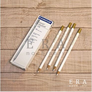 

Staedtler Karat Aquarell 124-0 / Water-Soluble (Isi 12pcs) Krayon Putih untuk Garment