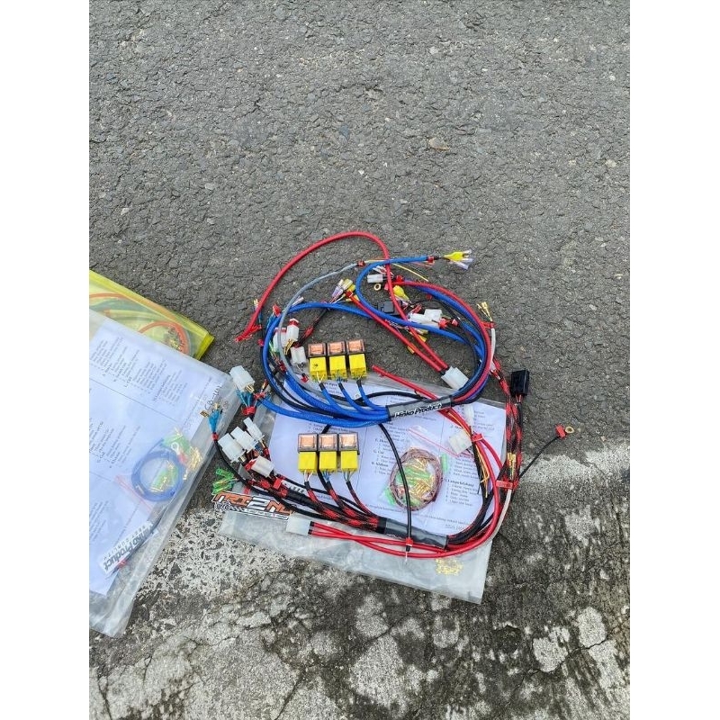 Kabel body motor CB Gl100 Glmax/pro Tiger Megapro kabel set kabel body