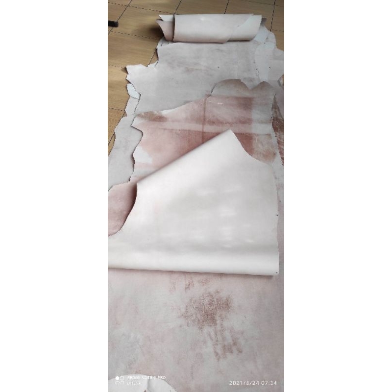 Bahan Kulit Sapi Vegtan Lembaran 2mm