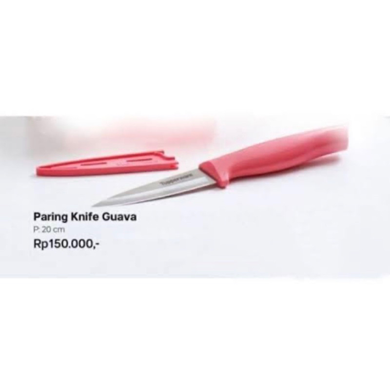 Tupperware Paring Knife Guava