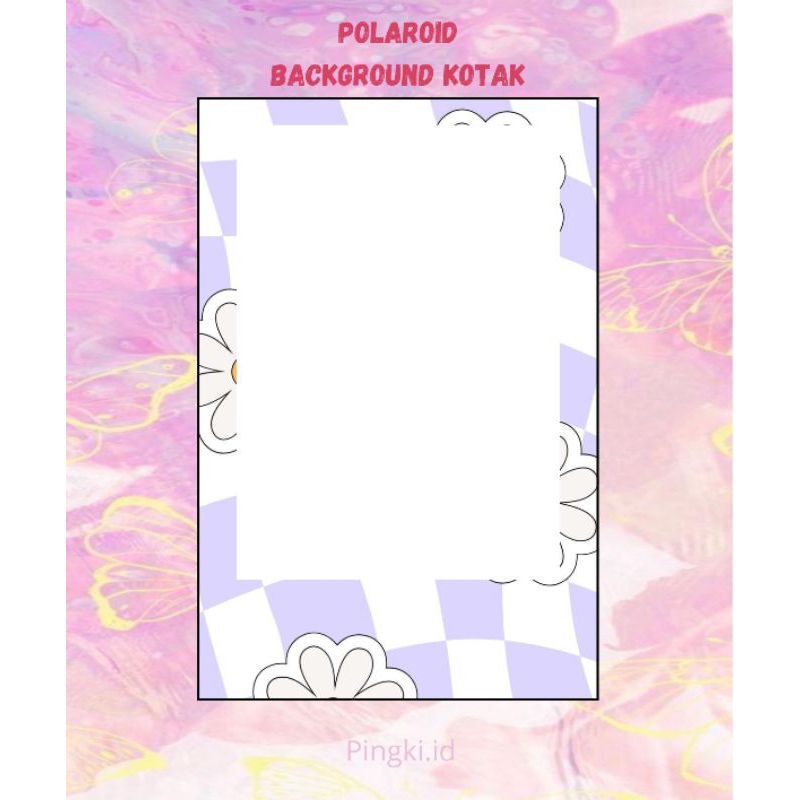 pingki.id Cetak foto polaroid murah/foto Costum/cetak foto background lucu/cetak polaroid background