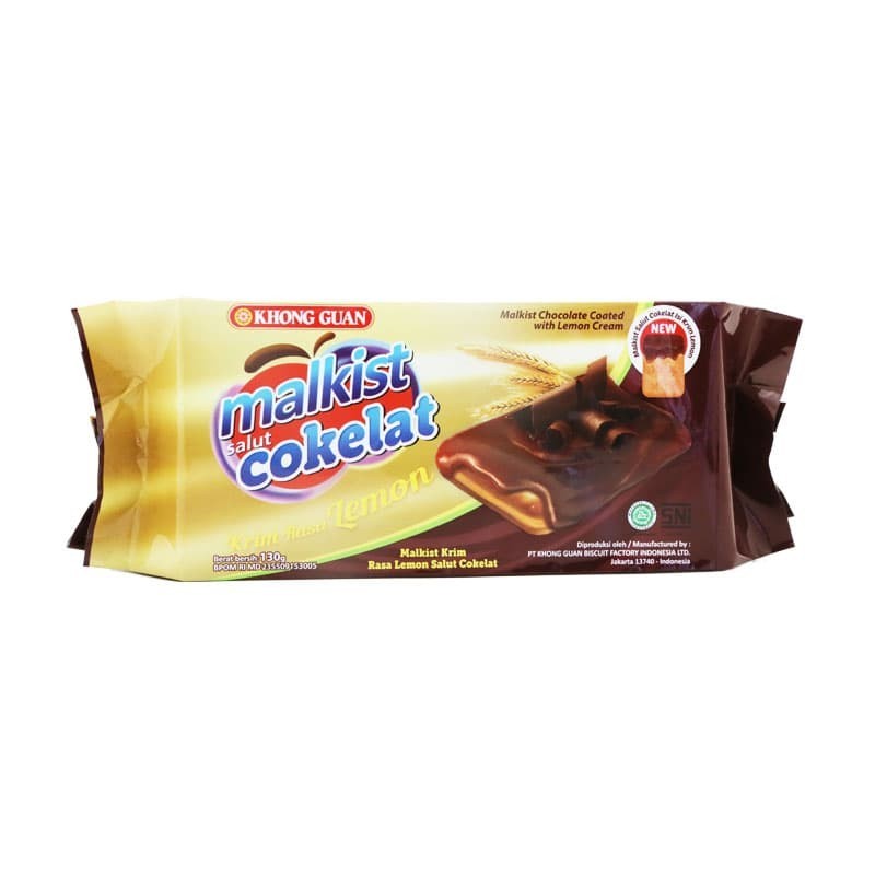 

Khong Guan Malkist Cokelat Krim Lemon 130 g