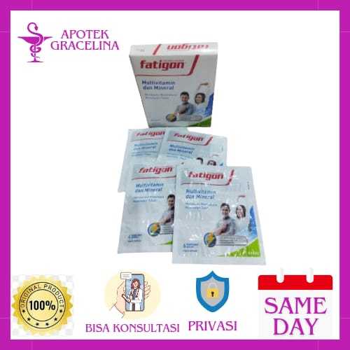 Vitamin dan suplemen/ Fatigon 6 Kaplet