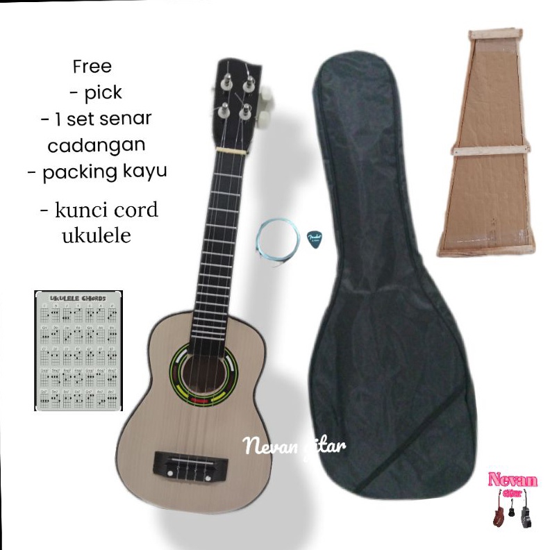 BISA COD COD UKULELE SENAR 4 TERMURAH UKULELE SENAR 4 KENTRUNG  GITAR MINI PACKING KAYU  murah