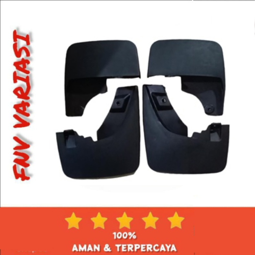 Mud Guard / Karpet Lumpur Roda Mobil Rush 2008-2011 Satu Set 4 Pcs