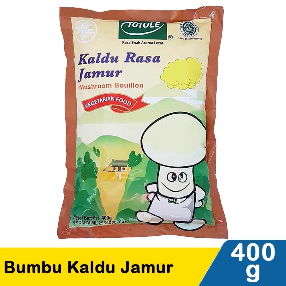 

TOTOLE KALDU JAMUR SACHET 400GR MUSHROOM BROTH