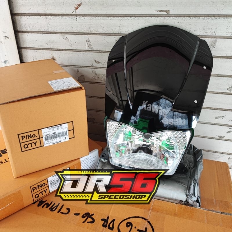 REFLEKTOR LAMPU DEPAN WINDSHIELD BEJITA FAIRING SSR KR150SP ORIGINAL KAWASAKI