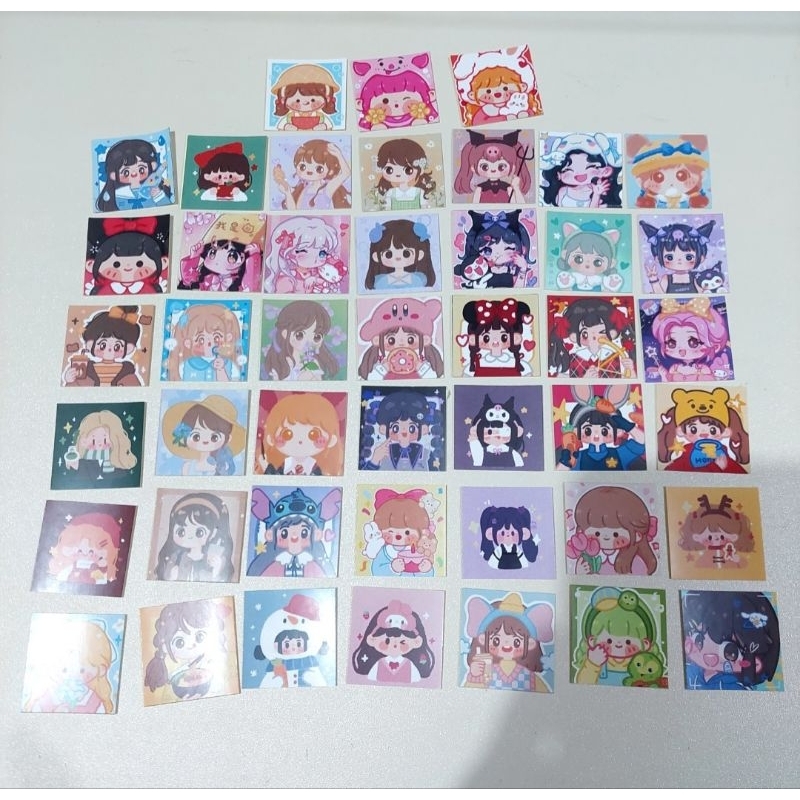 

Sticker aesthetic lucu mini for freebies dan deco (hippickers)