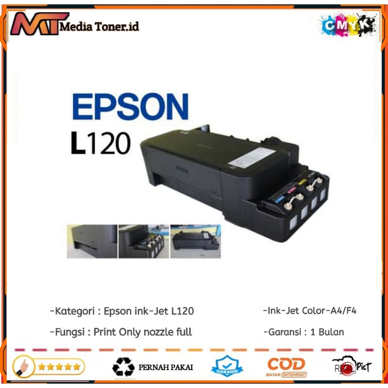 Printer Epson L120 inkJet siap pakai