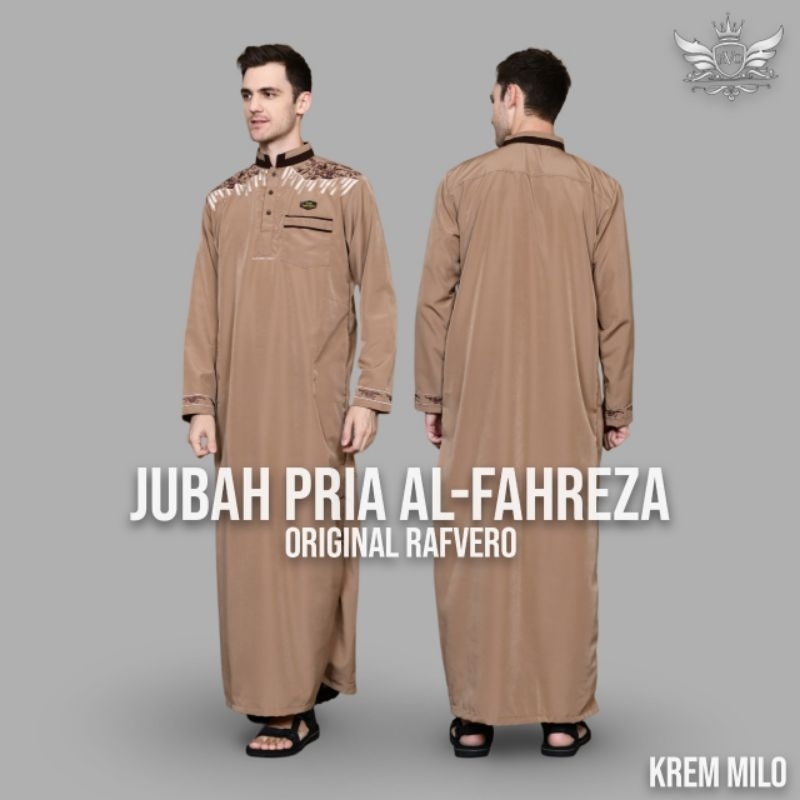 Jubah Pria Gamis Baju  jubah Pria Mewah Bordir Model Haramain