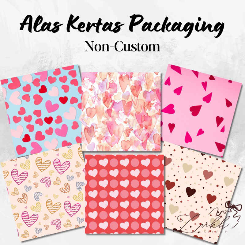 

Vol 1. Alas Kertas Packaging Aksesoris Free Plastik | Alas Packing Gelang | Alas Kertas | NON CUSTOM (Tanpa Tulisan Brand)