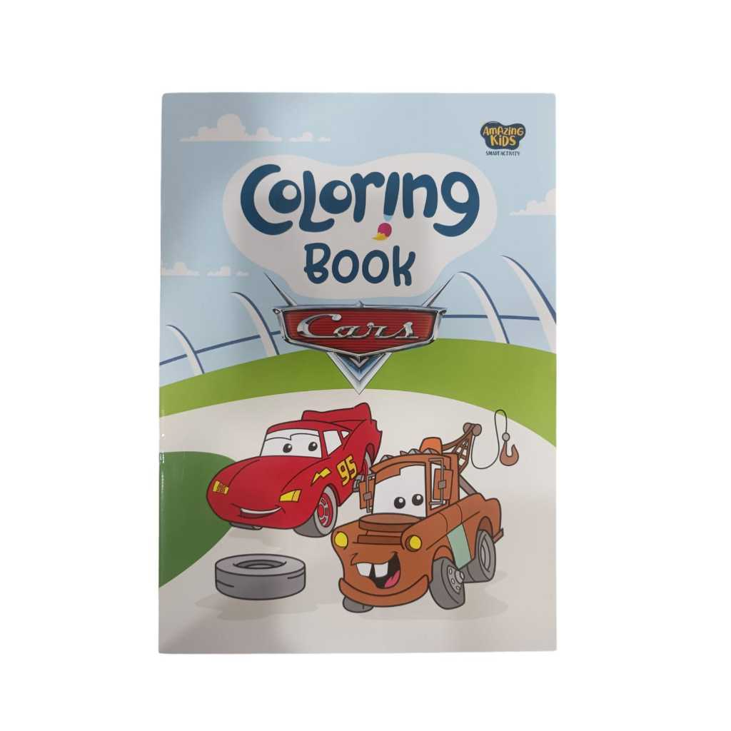 

Amazing Kids - Coloring Book Cars