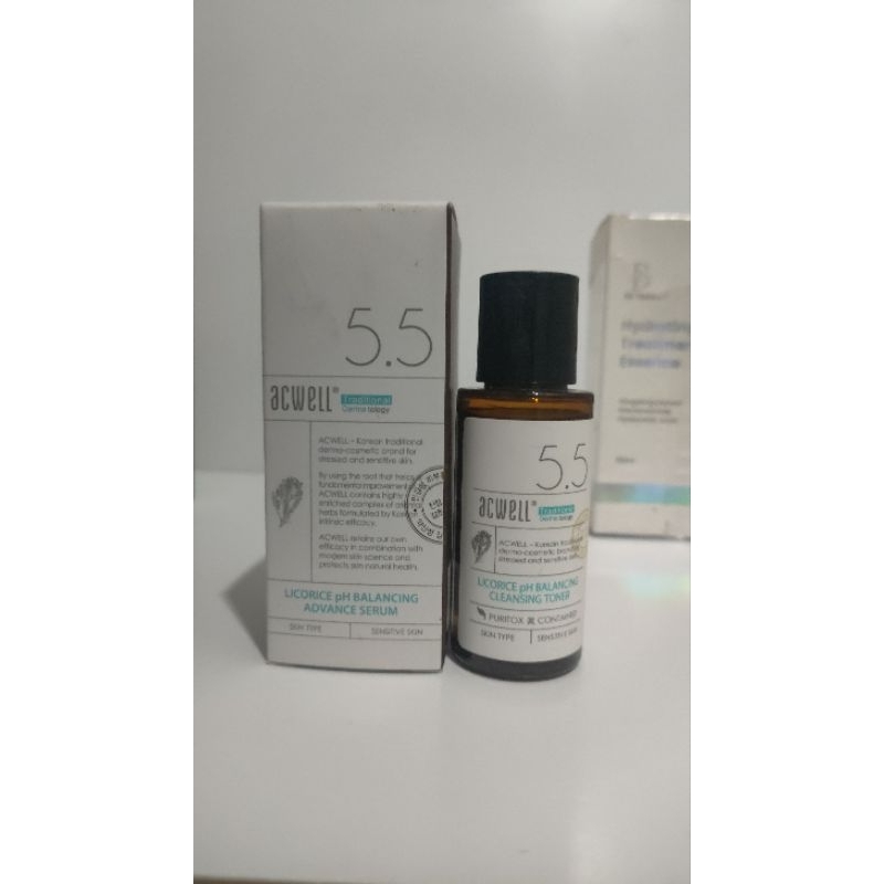 Acwell Serum preloved free toner new