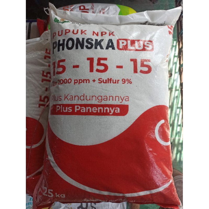 Pupuk Phonska Plus Non Subsidi Asli Petro Kemasan 25kg Asli Pabrik