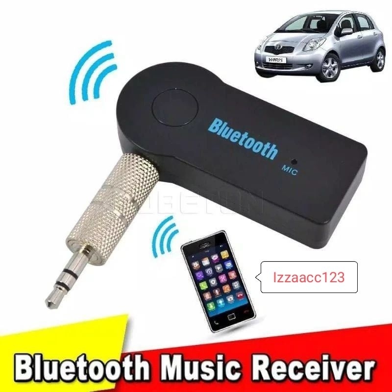 Bluetooth Receiver CK-05 Non Kabel Aux Bluetooth Receiver Ck-05 Tanpa Kabel Aux Di Mobil dan lain2