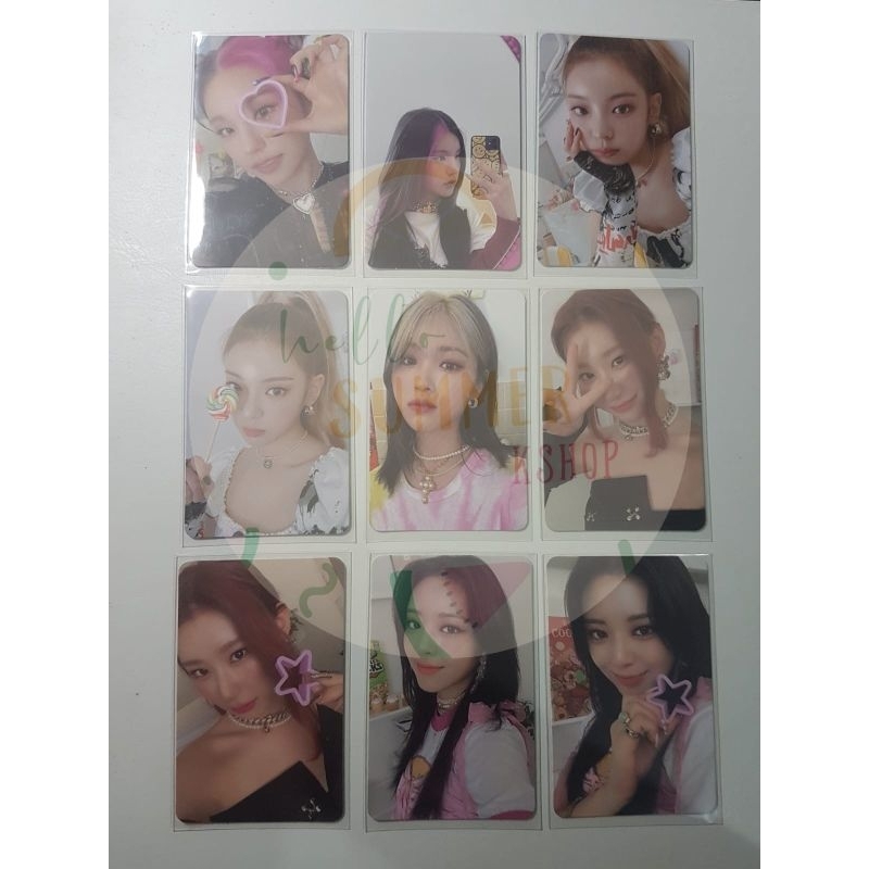 ITZY Crazy in Love Album Photocard PC