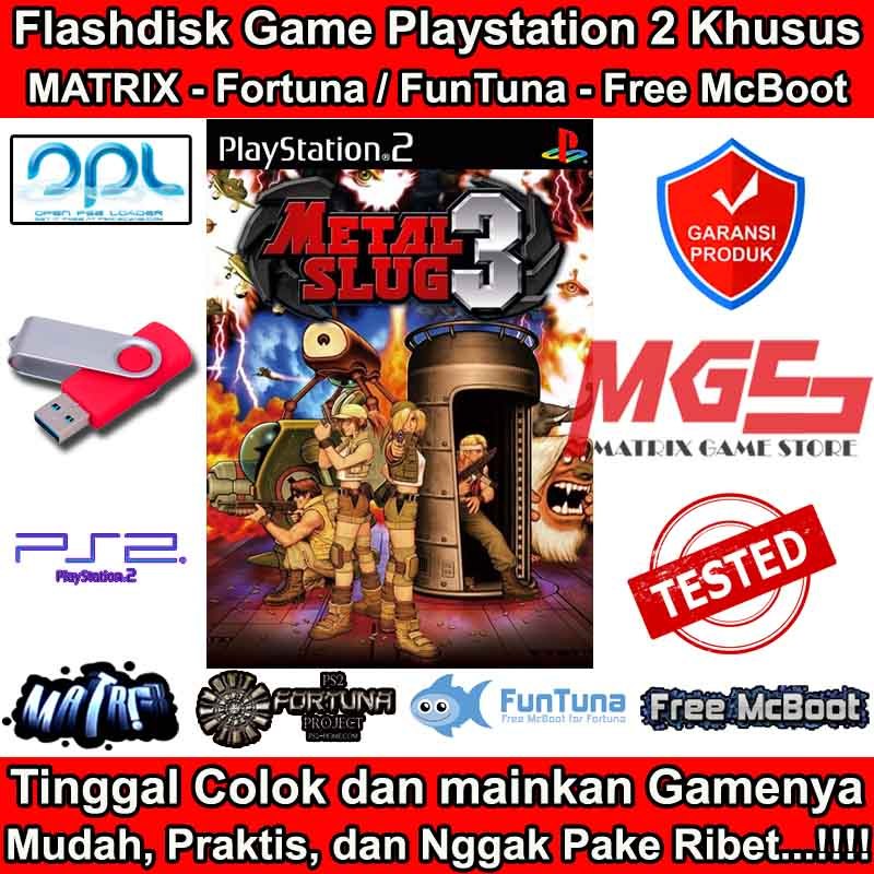 Flashdisk Game PS2 PS 2 Metal Slug 3