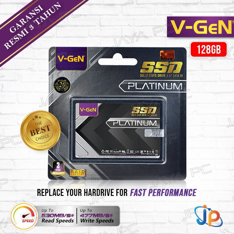 Serbuuuu SSD VGen 128GB  Sata 3 VGen 128 GB