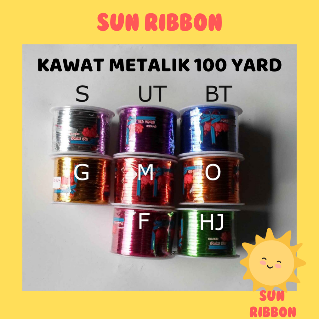 

PITA KAWAT METALIK 100 YARD
