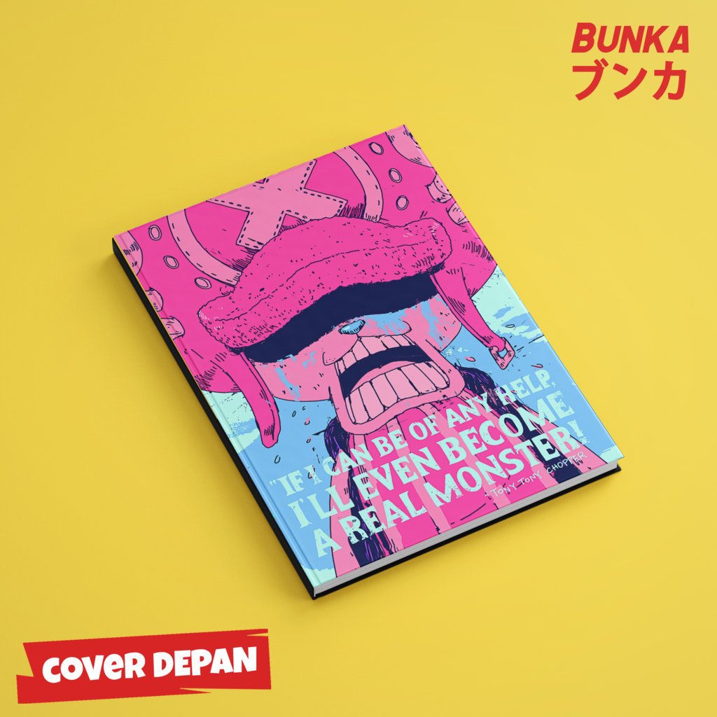 

Note Book One Piece Mugiwara Crew Quote Chopper A5 Hardcover A5 Buku Tulis Catatan Notes Agenda Planner Jurnal vintage buku catatan story book kado anniversary valentine cowok cewek murah