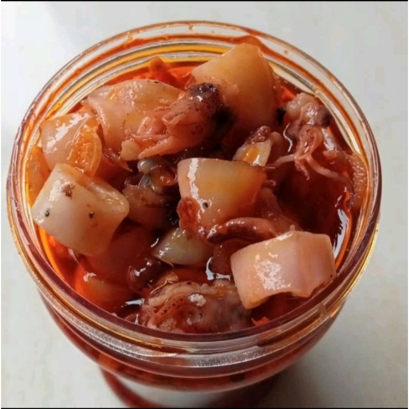 

Sambal Cumi Hot 200gram