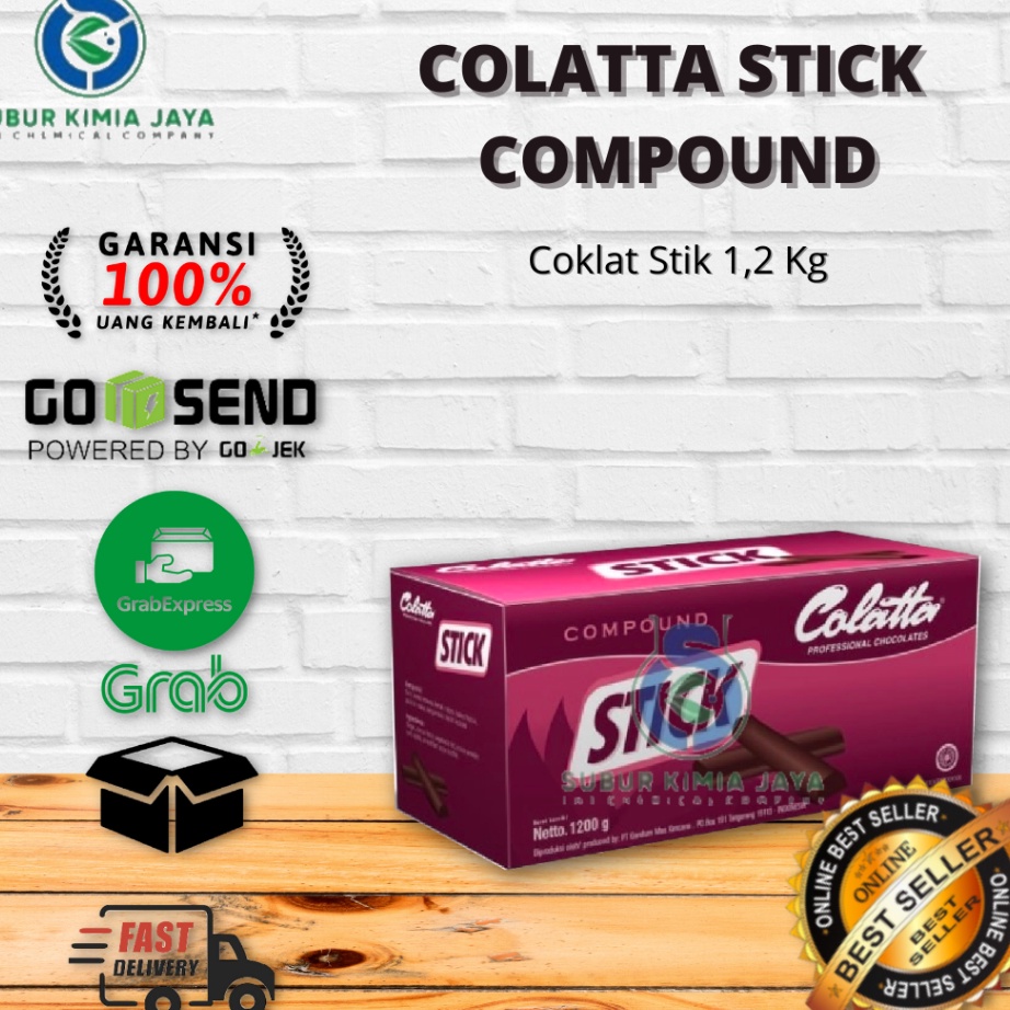 

Penjualan TerbaikCOD Colatta Stick Compound 12 Kg Chocolate Stick Baked Stable Coklat