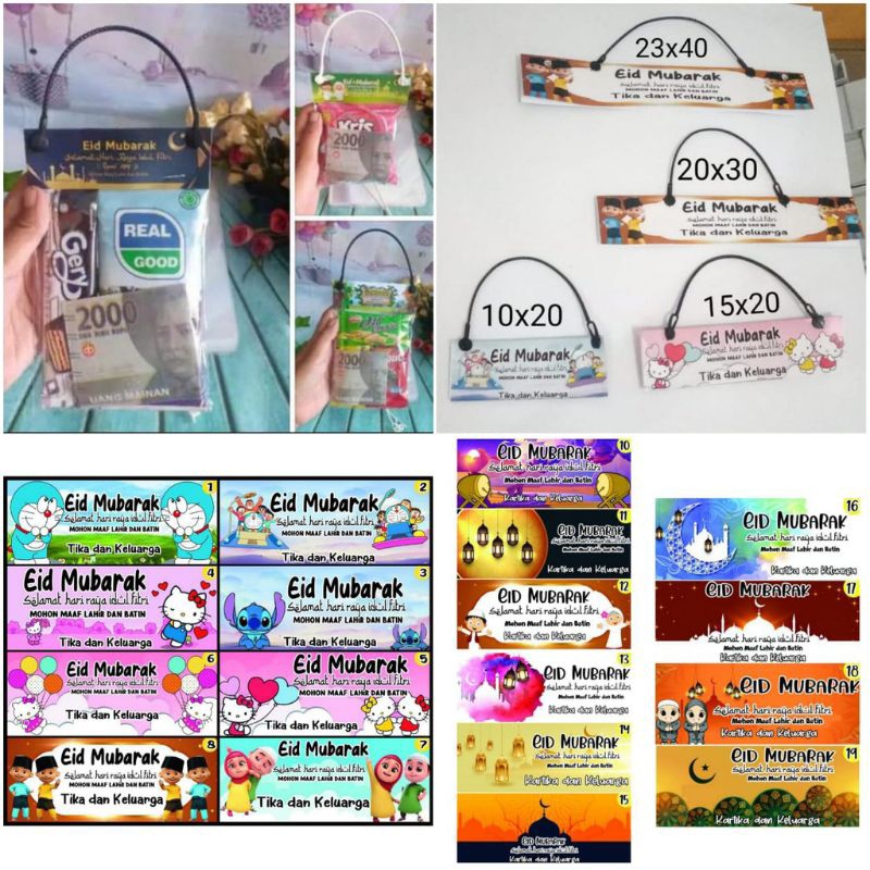 

Tas Label snack ukuran 23x40cm