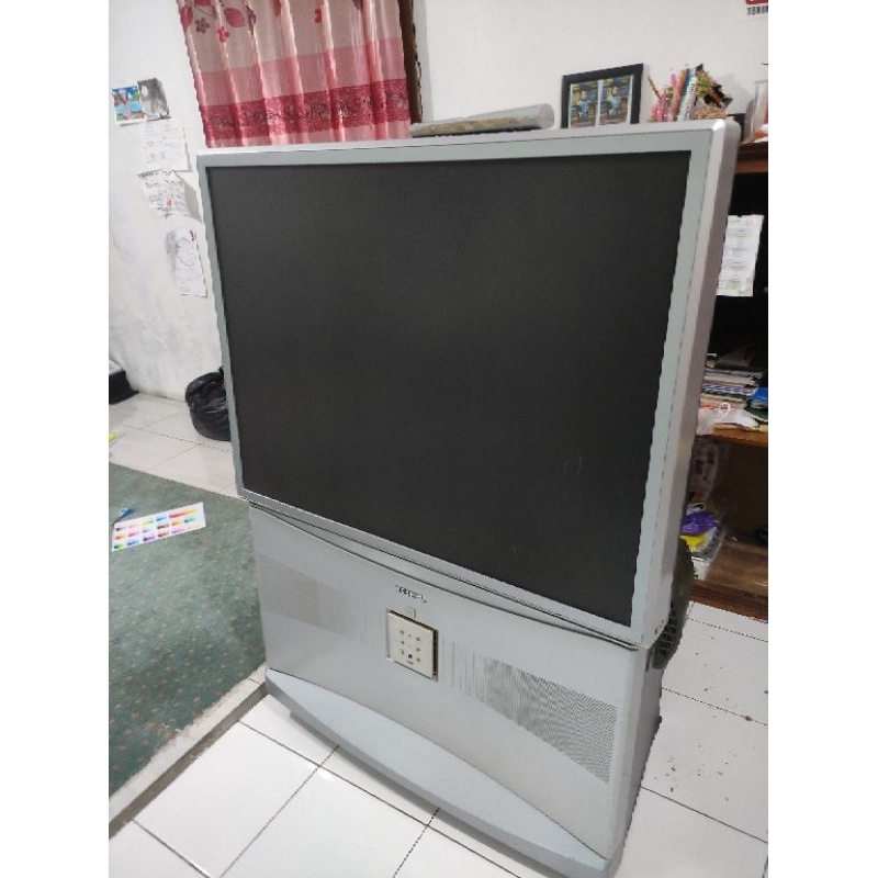 tv proyektor Toshiba 43V9UE tv jadul tv toshiba projection