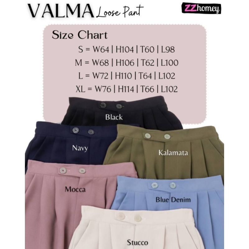 valma loospants by zz homey