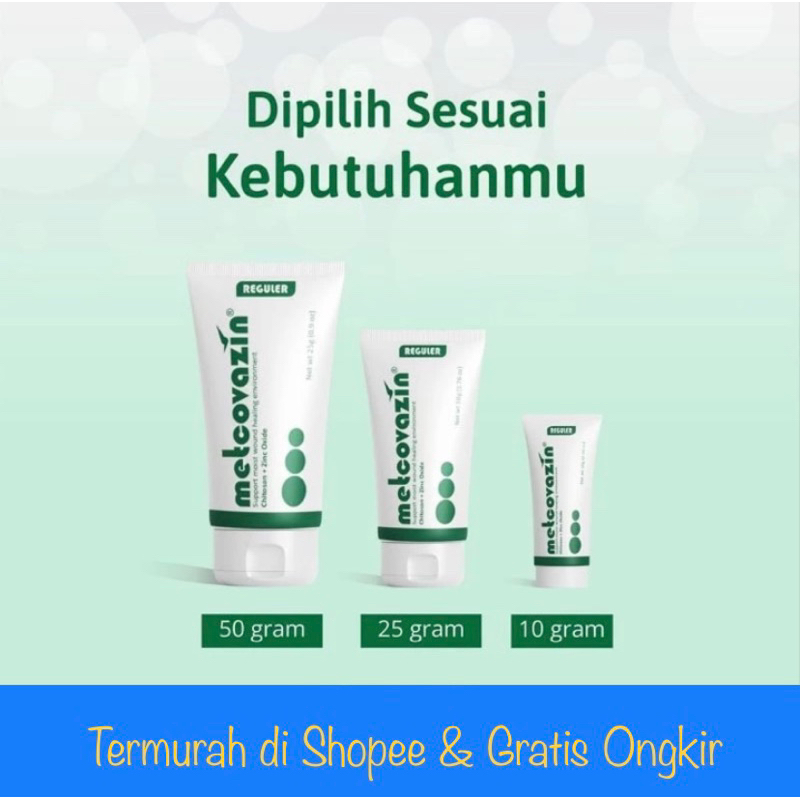 Salep metcovazin 10g original mempercepat penyembuhan luka diabetes dll