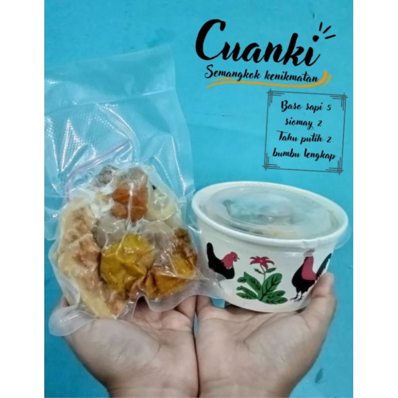 

BAKSO CUANKI FROZEN PAKET LENGKAP INSTAN MUDAH DIBIKINYA / CUANKI OLEH-OLEH BANDUNG