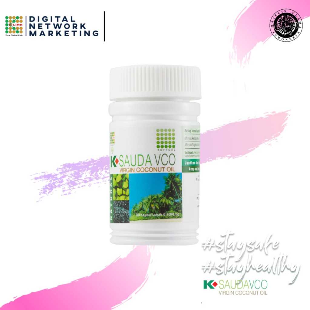 K-Sauda VCO Virgin Coconut Oil Habbatussauda VCO Original K-Link