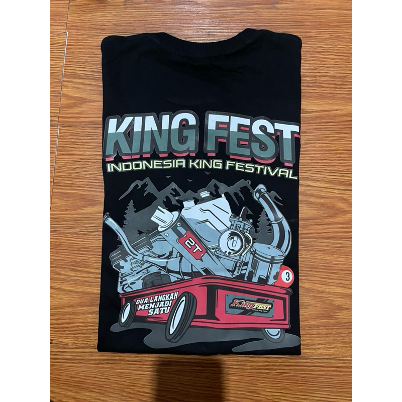 Kaos Tshirt Baju King fest Indonesia King Festival