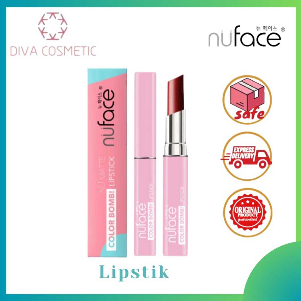 Nuface NU Matte Color Bomb Lipstik