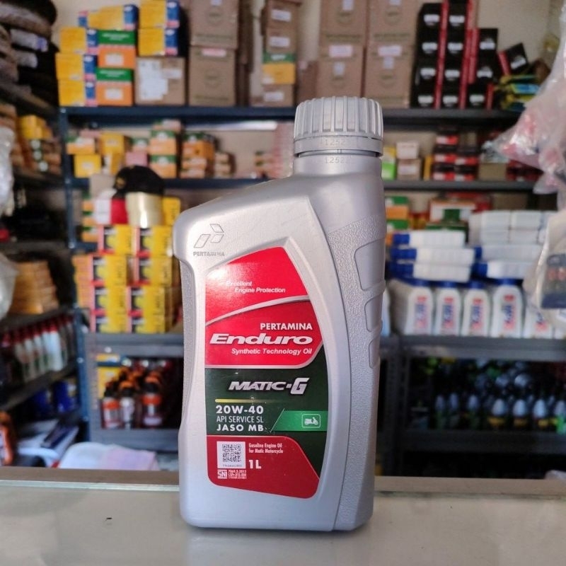 OLI ENDURO MATIC-G 20W-40 1L / OLI MESIN MOTOR / OLI MESIN PERTAMINA / OLI ENDURO ASLI / OLI MESIN M