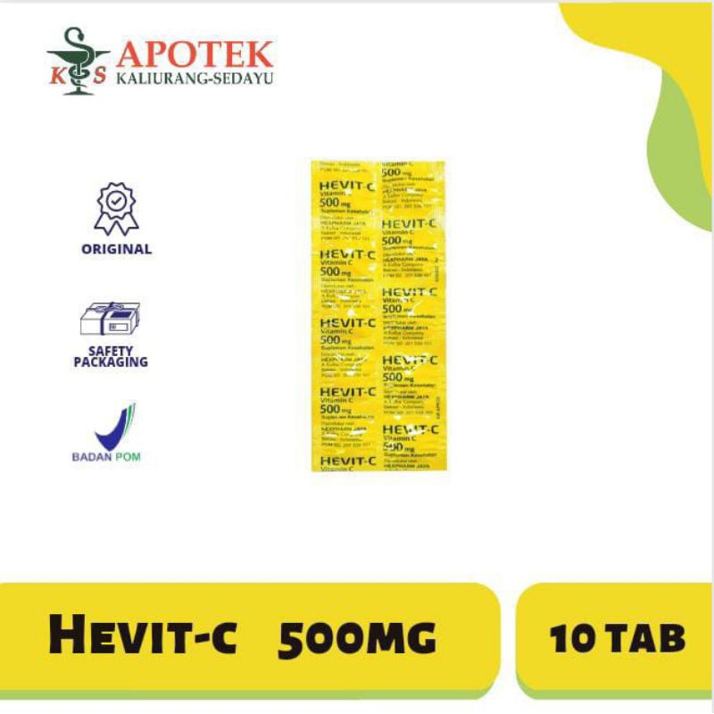 HEVIT-C VITAMIN C 500 MG