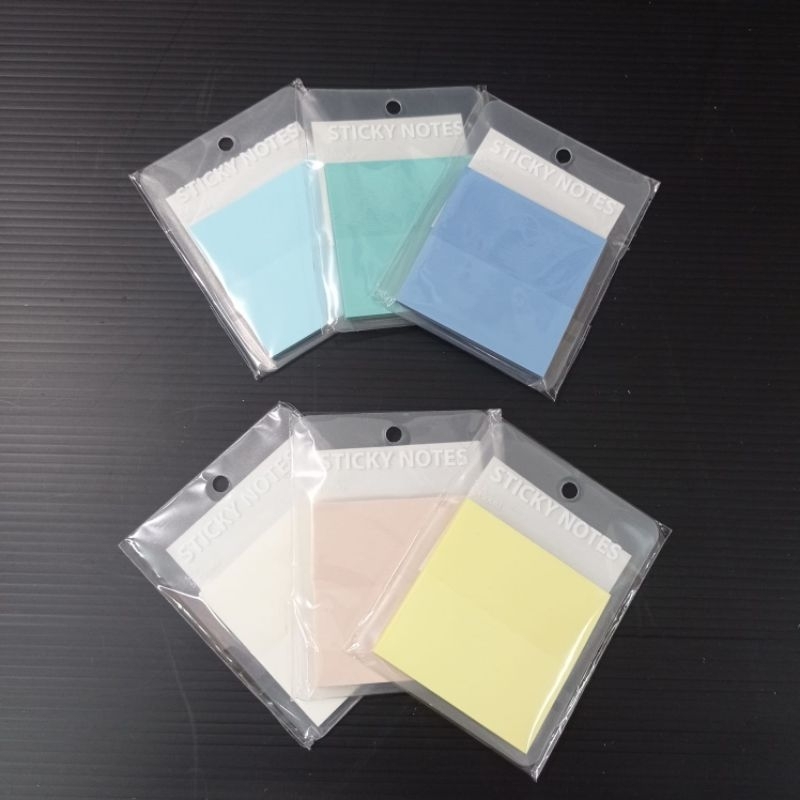 

PANMOMO A COLORFUL SQUARE SEE-THROUGH STICKY NOTES