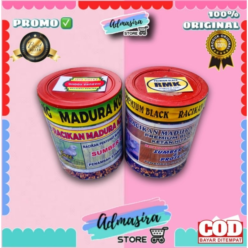 MADURA KOONG ASLI Super Gizi Pakan Burung Perkutut Gacor