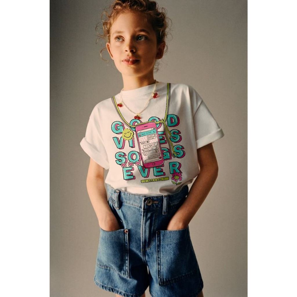 KAOS ANAK KAOS DEWASA LAKI LAKI ANAK PEREMPUAN GOOD EVER BRANDED TEE PREMIUM IMPORT BAJU ANAK LAKI L