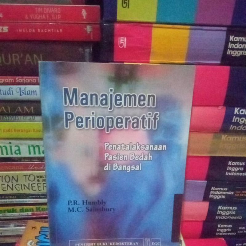 Buku Preloved Original Manajemen Perioperatif Penatalaksanaan Pasien Bedah