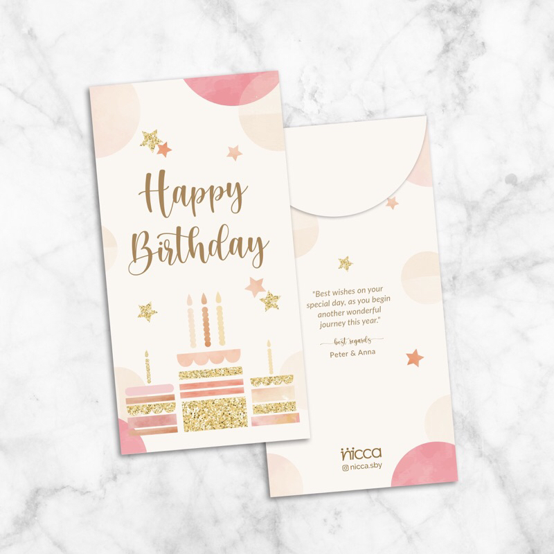 

Angpao birthday amplop ulang tahun