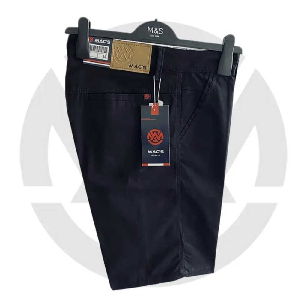 CELANA CHINO PENDEK PRIA BAHAN KATUN SIZE 27-38