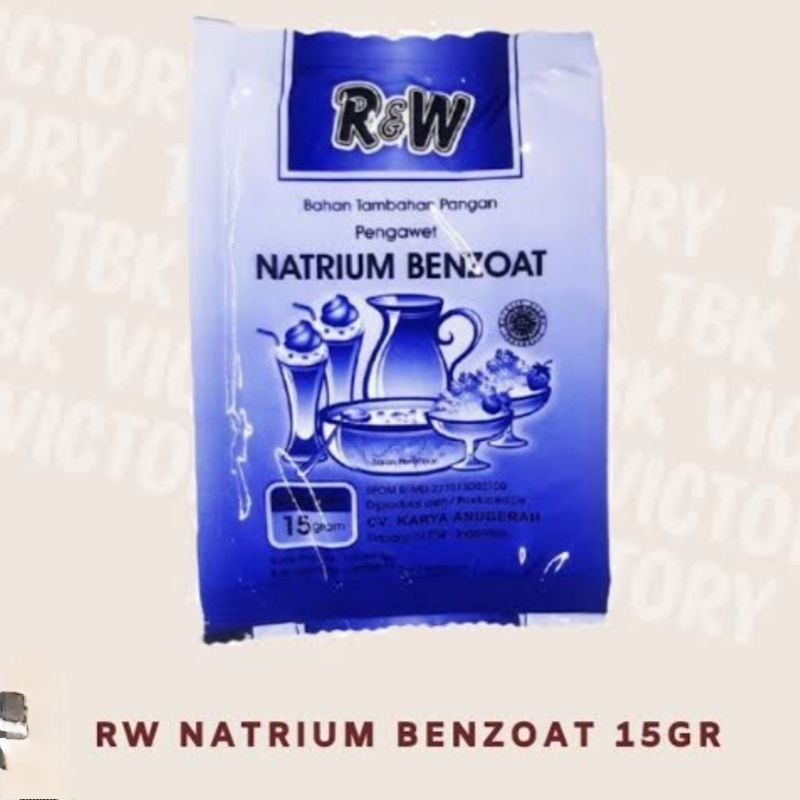 

BENZOAT RAJAWALI 10g/R&W/BENZOATE/PENGAWET MAKANAN MINUMAN